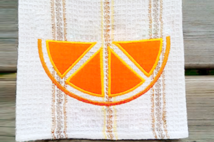 Citrus Slice Applique: Bright, Bold, and Built for Real Projects
